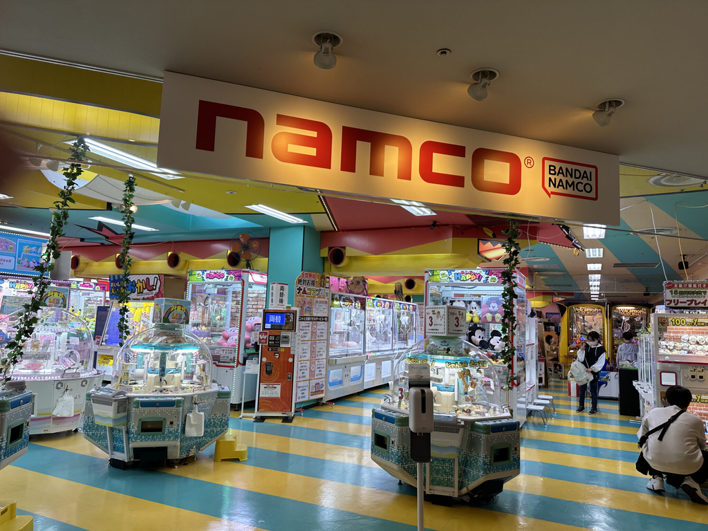 シェラトン東京ベイ館内のゲームコーナー