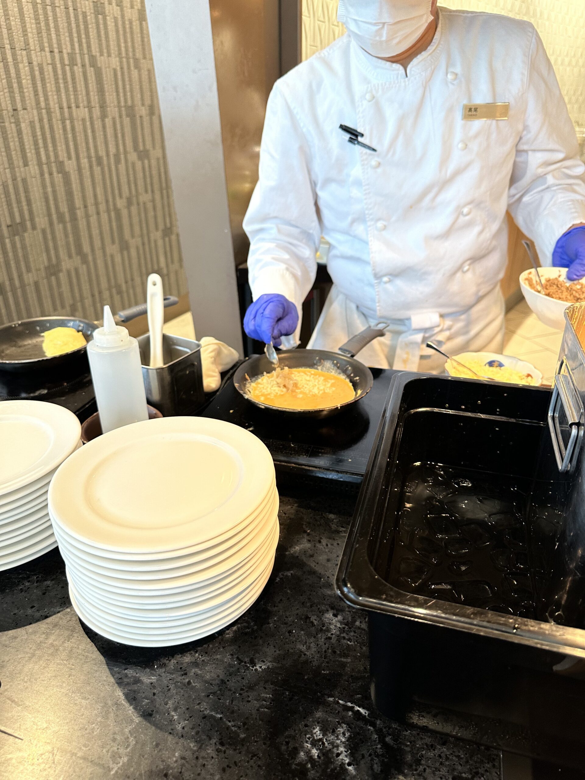 ヒルトン東京ベイ朝食ビュッフェのメニュー例