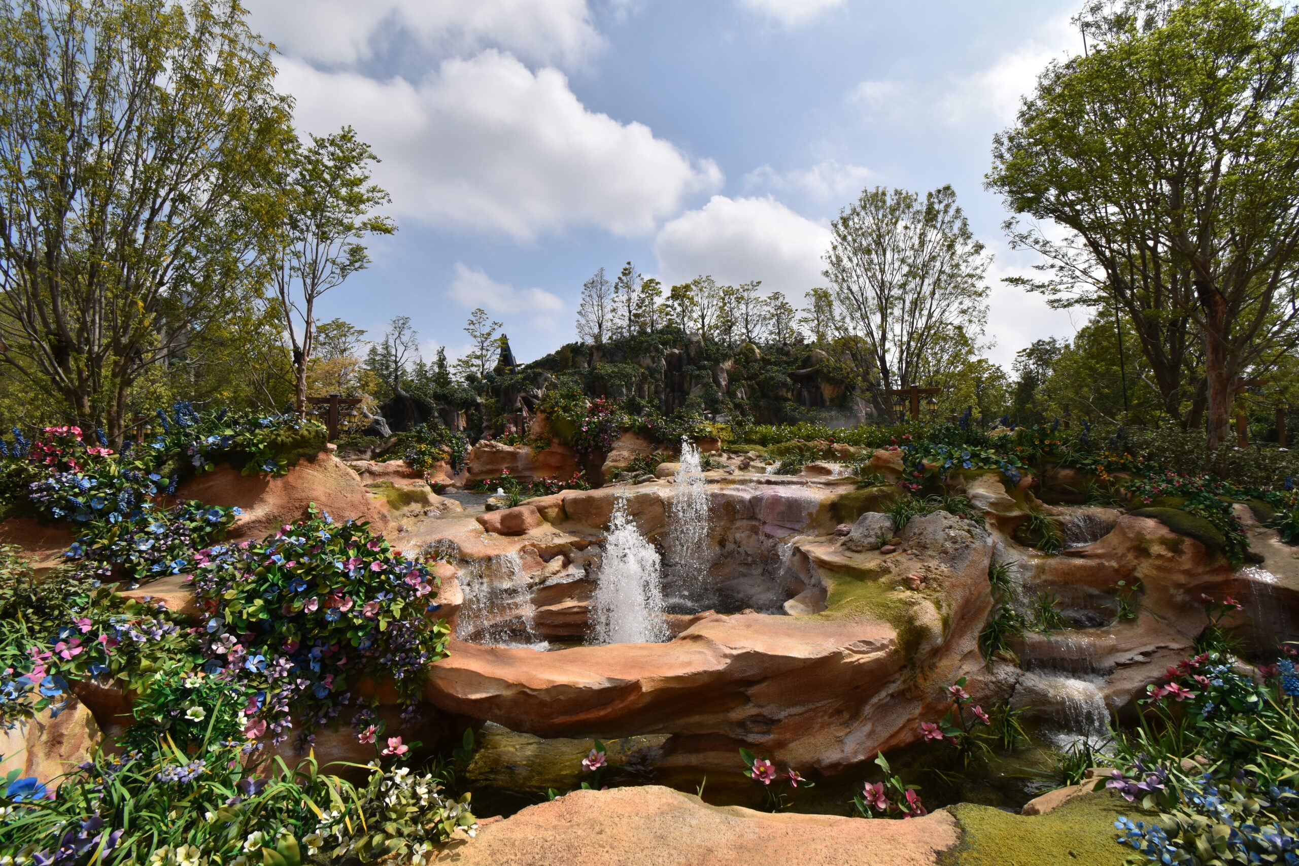東京ディズニーシーのファンタジースプリングス全景