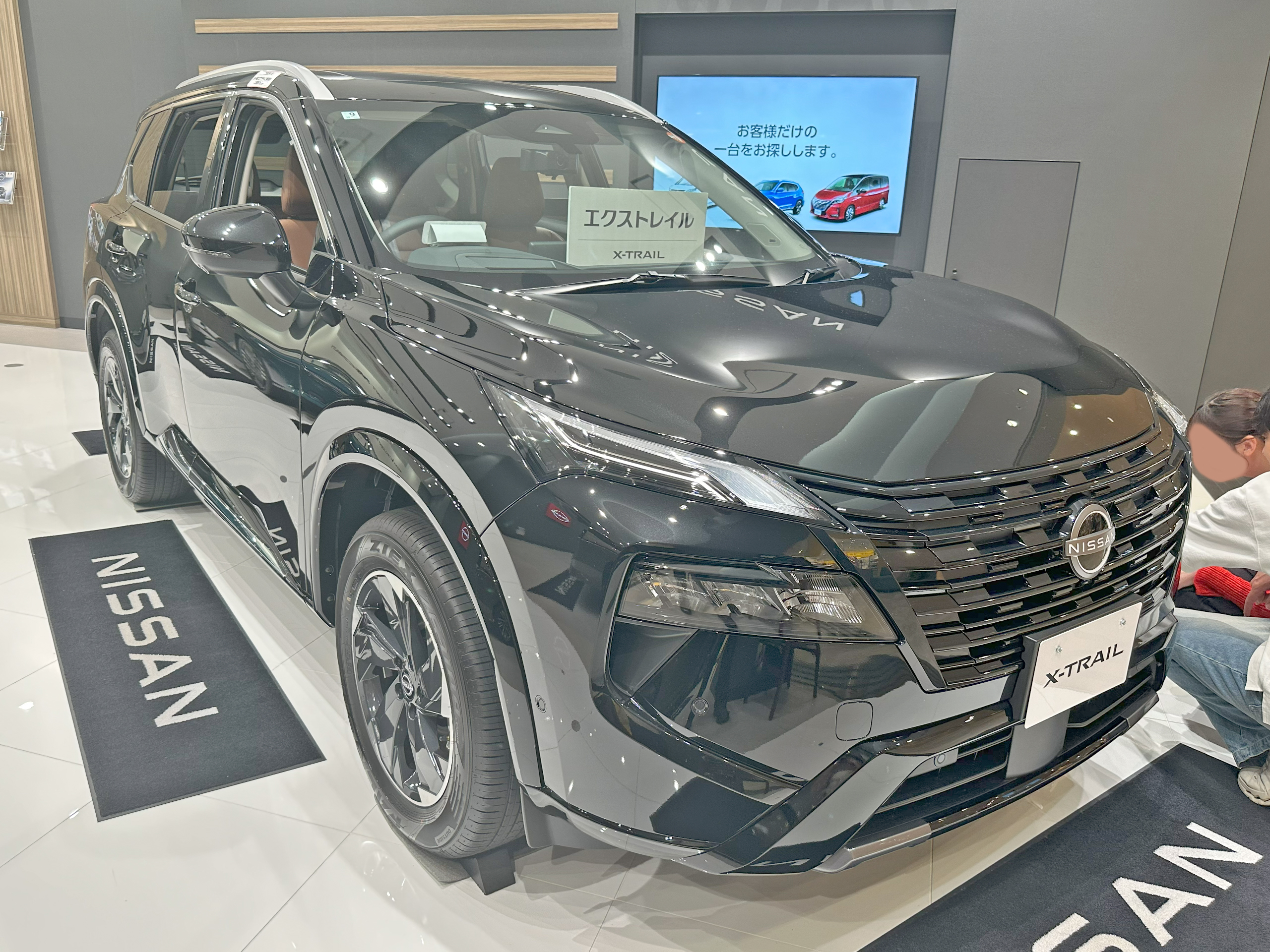 日産エクストレイル G e-4ORCEのフロントデザイン