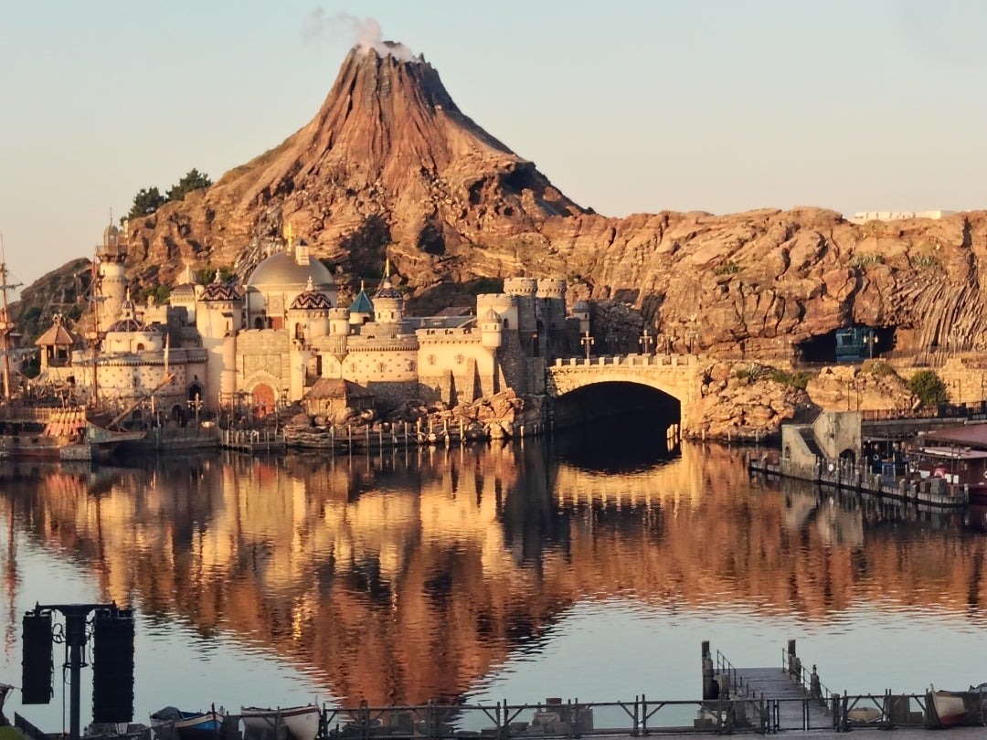 朝の東京ディズニーシー｜車で7時30分に到着した日の現地風景