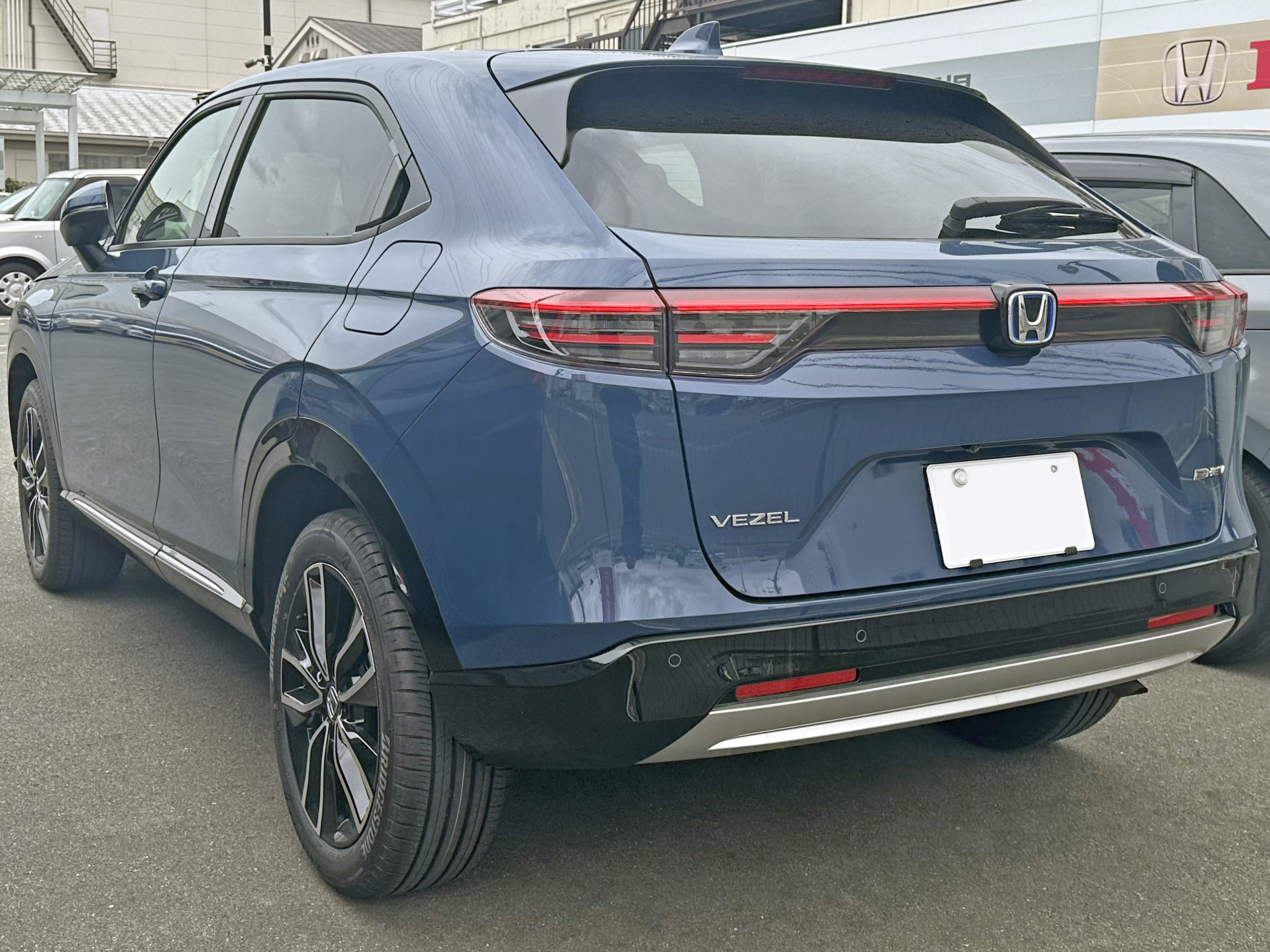 ホンダ ヴェゼル e:HEV Zの外観